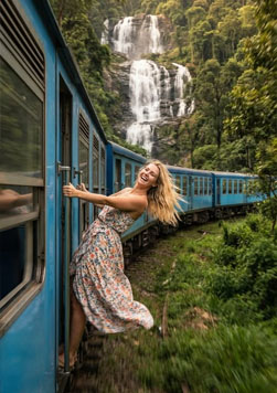 Scenic Train Journey Sri Lanka